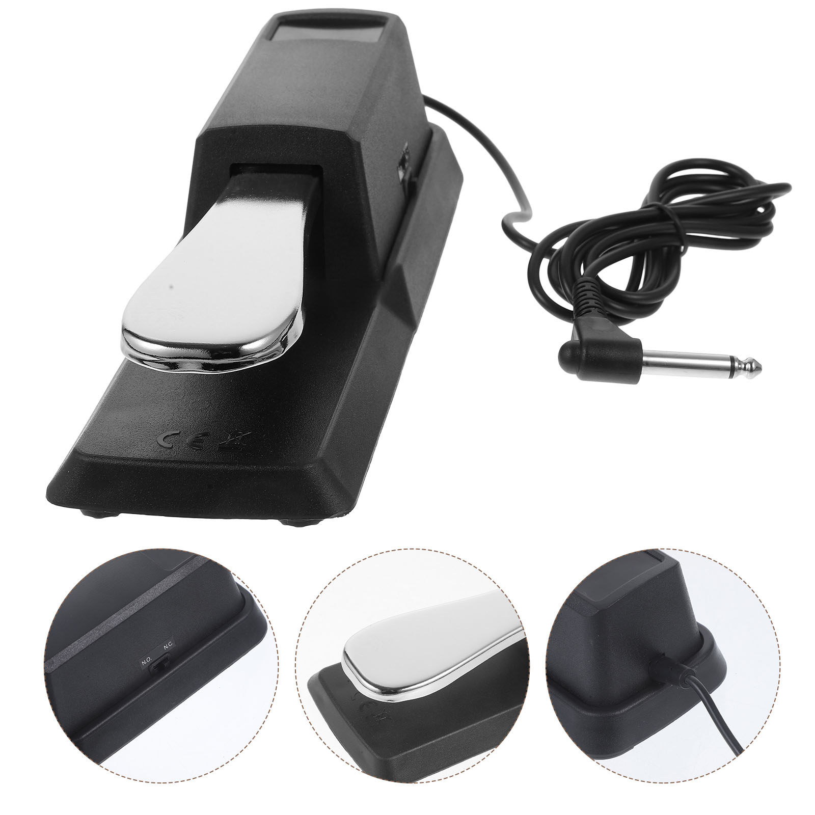 Piano Sustain Pedal - Universal Sustain Pedal for Keyboard Digital