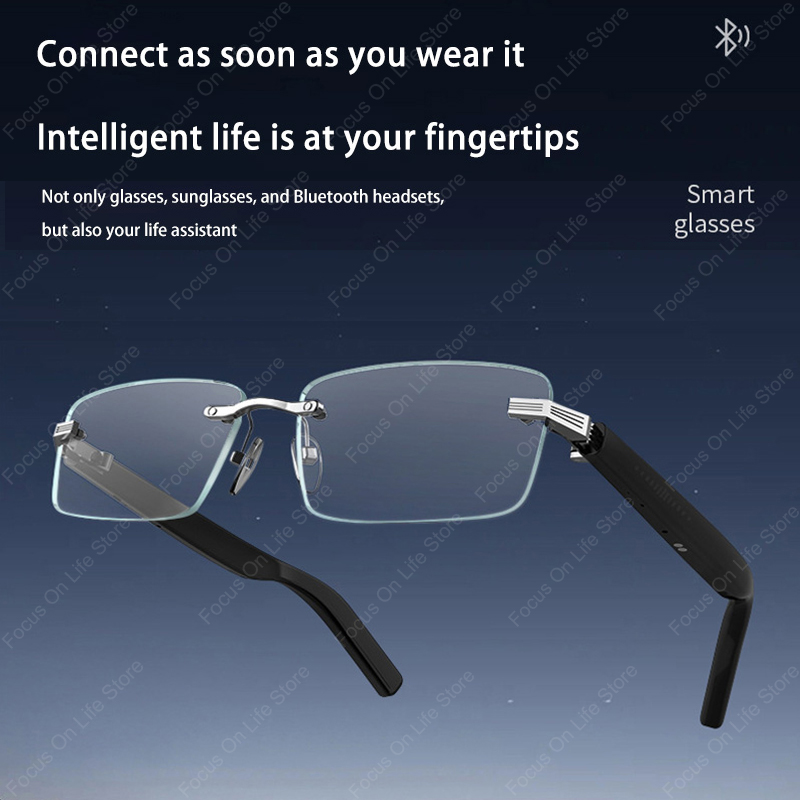 Smart Bluetooth Glasses Wirele - огляд і ціна Audio Music Voice