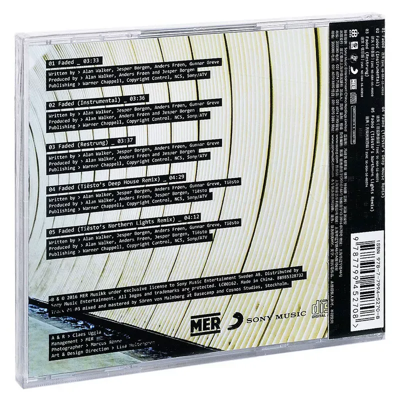 for Alan Walker Lost CD Album  - огляд і ціна Audio Music In