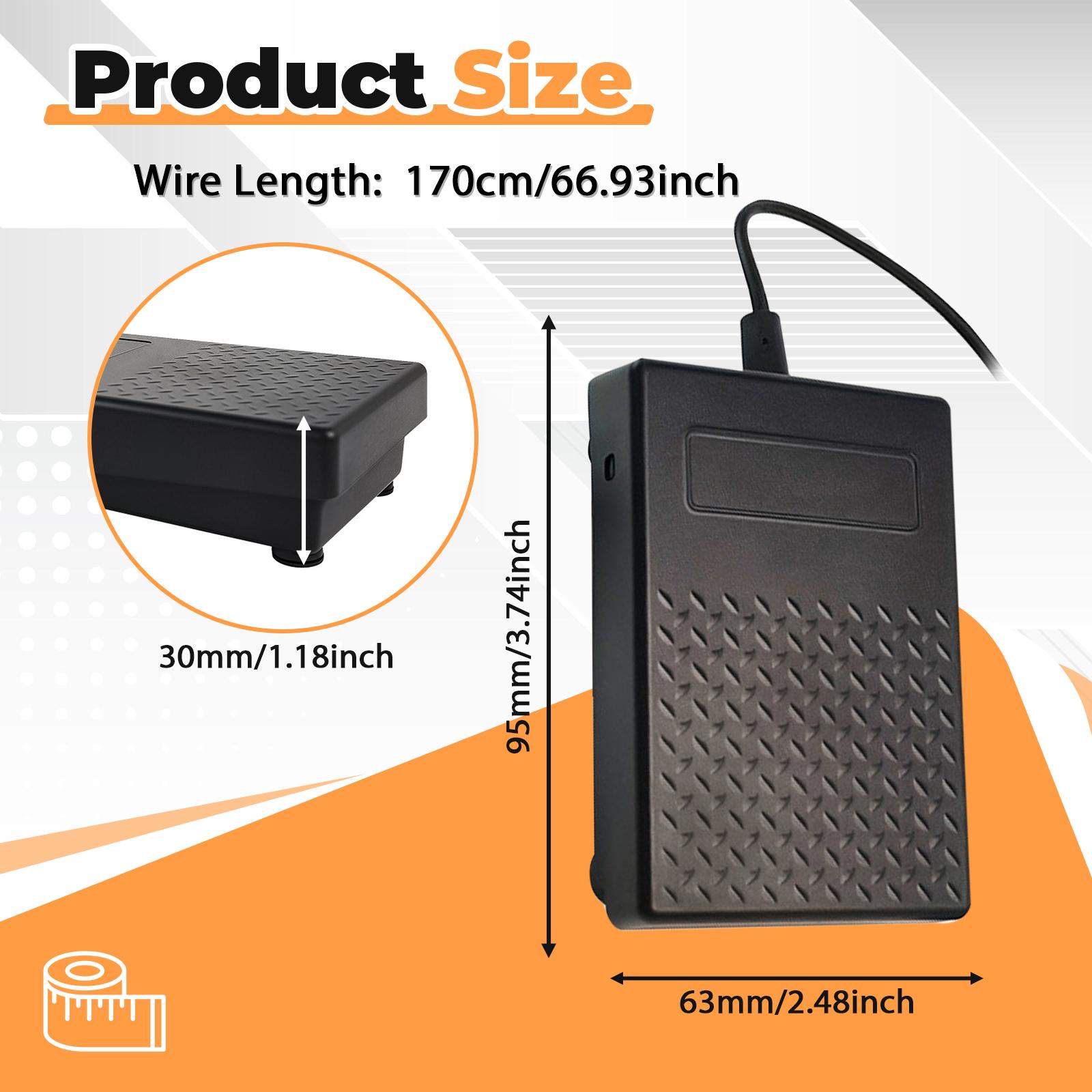 Compact 3.5mm Plug Sustain Ped - огляд і ціна Piano Sustain Pedal