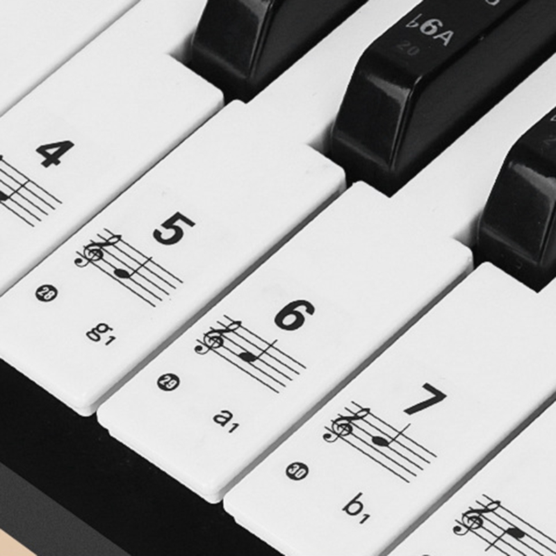 Transparent Removable Piano Ke - огляд і ціна Keyboard Piano 61 Key