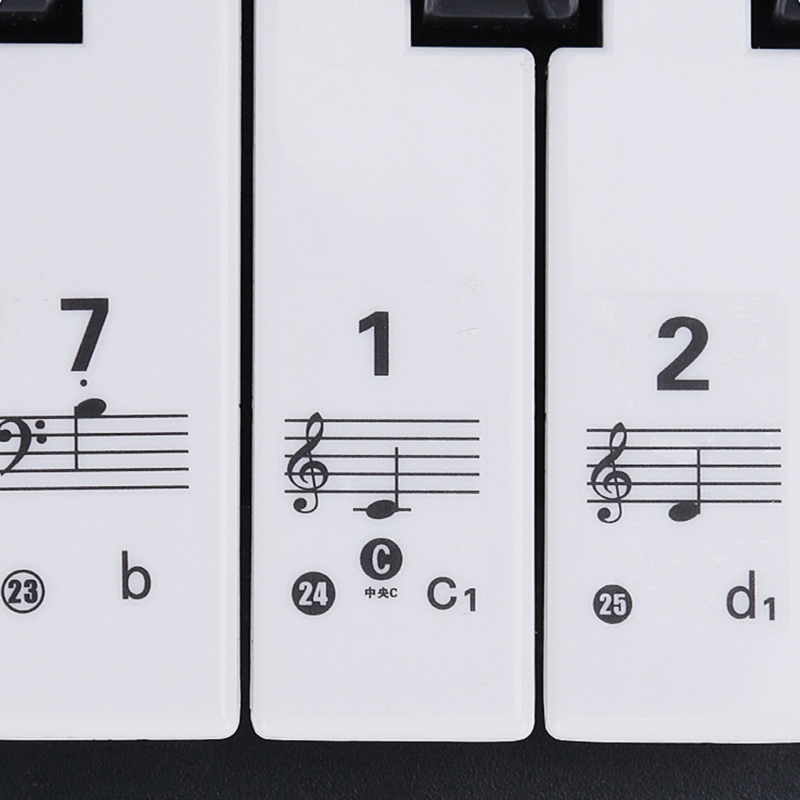 Transparent Removable Piano Ke - огляд і ціна Keyboard Piano 61 Key