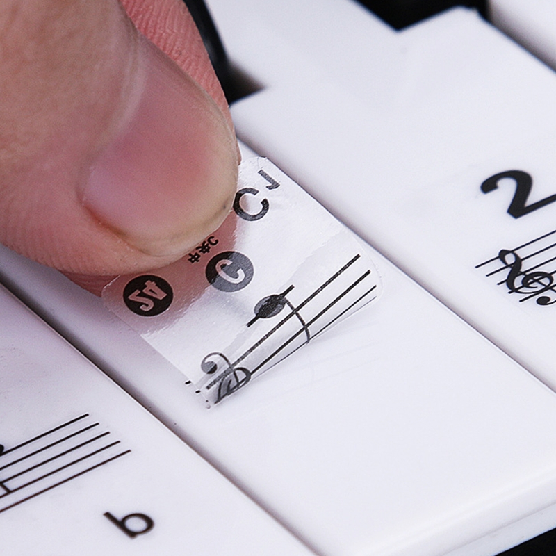 Transparent Removable Piano Ke - огляд і ціна Keyboard Piano 61 Key