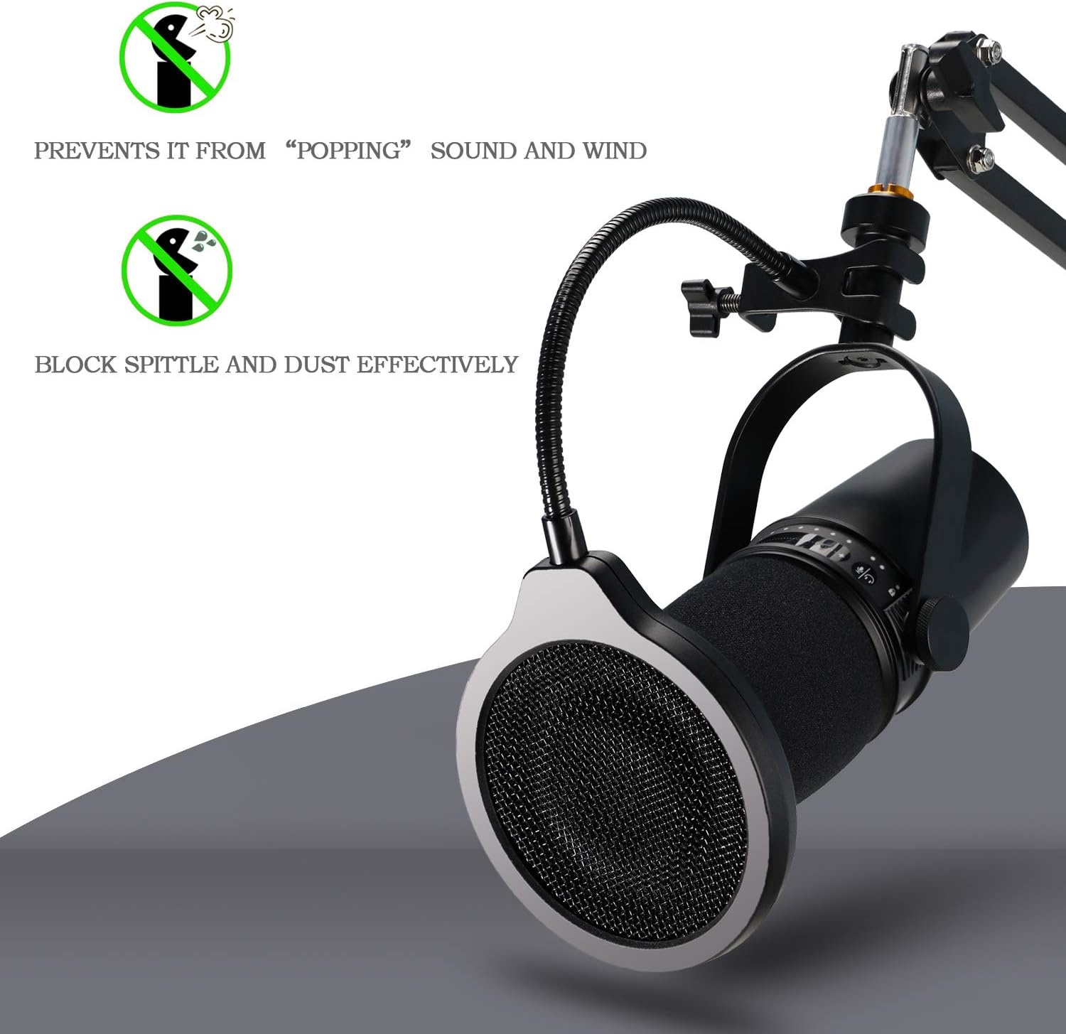For Shure MV7 Microphone Pop F - огляд і ціна Shure Mic Mv7