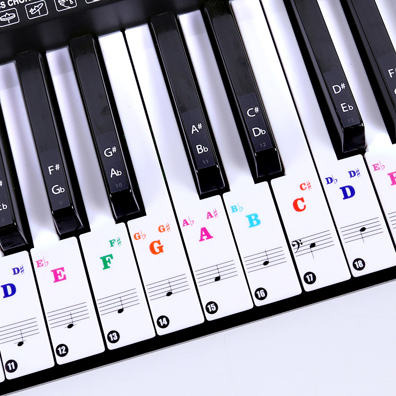 Transparent Piano Keyboard Sti - огляд і ціна Keyboard Piano 61 Key