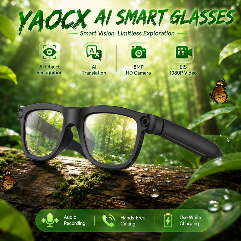 AI Smart Glasses AI Translatio - огляд і ціна Audio Music Voice