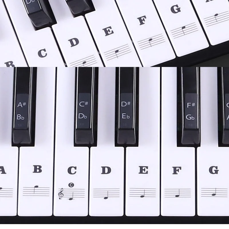 1PC Piano Training Stickers Fo - огляд і ціна Keyboard Piano 61 Key