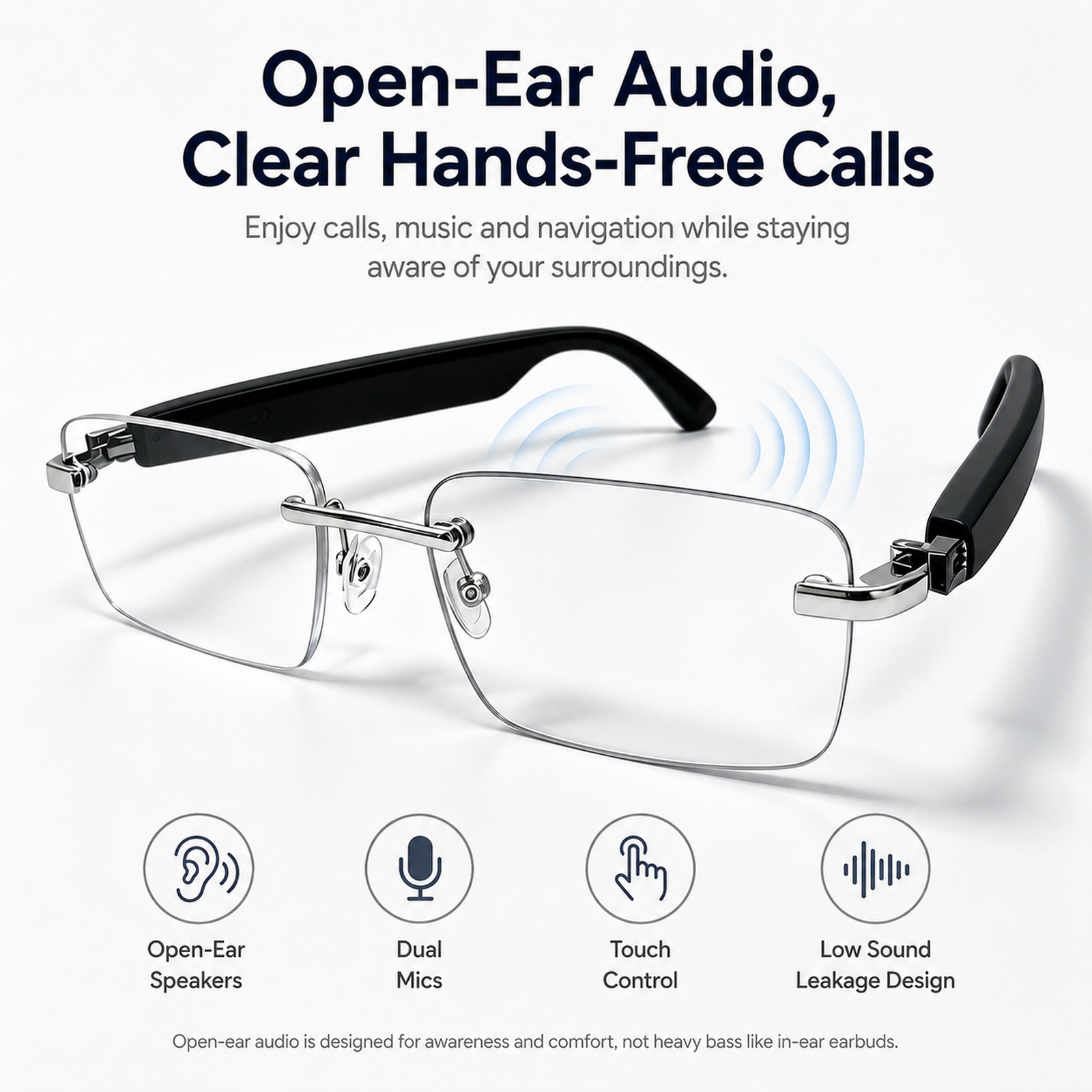 Bluetooth Smart Sunglasses, Ph - огляд і ціна Audio Music Voice