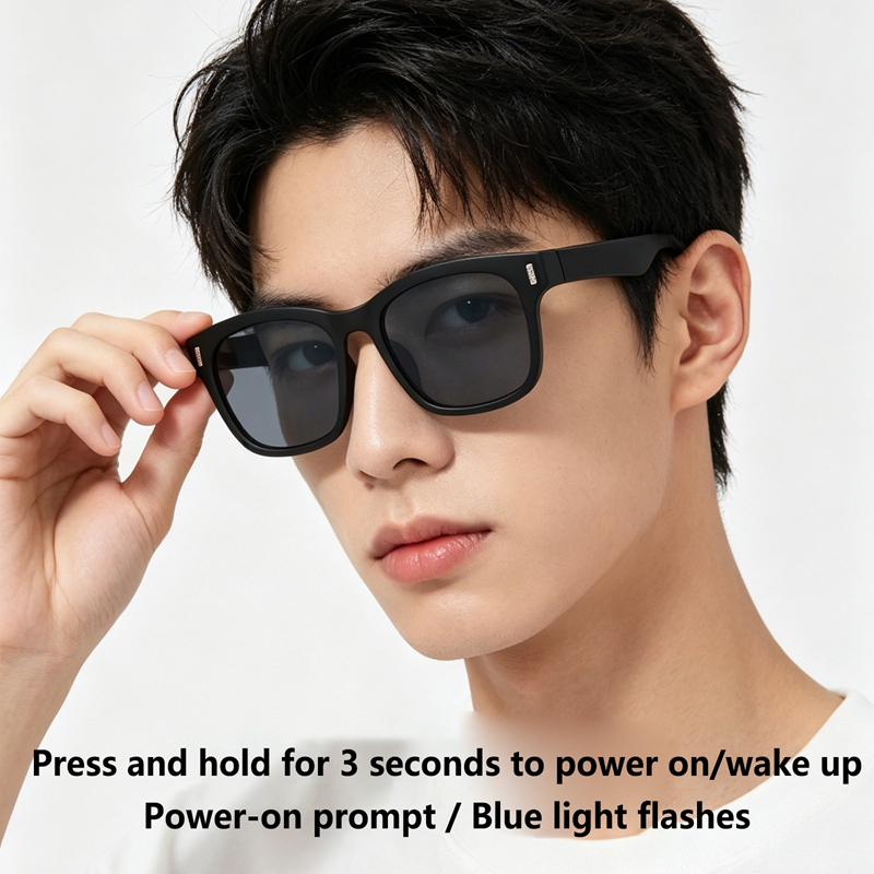 AI Intelligent Sunglasses Blue - огляд і ціна Audio Music Voice