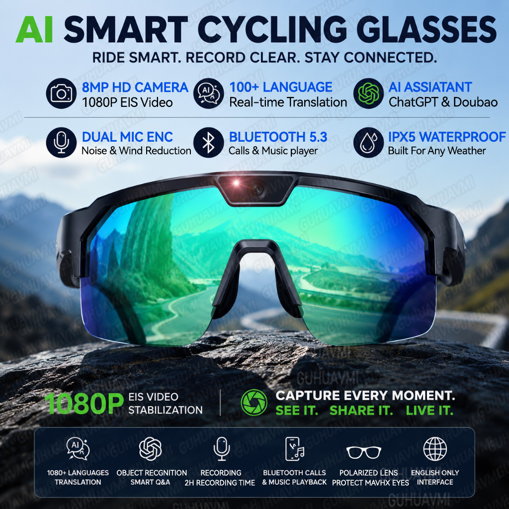 2026 Upgrade Smart Glasses wit - огляд і ціна Audio Music Voice
