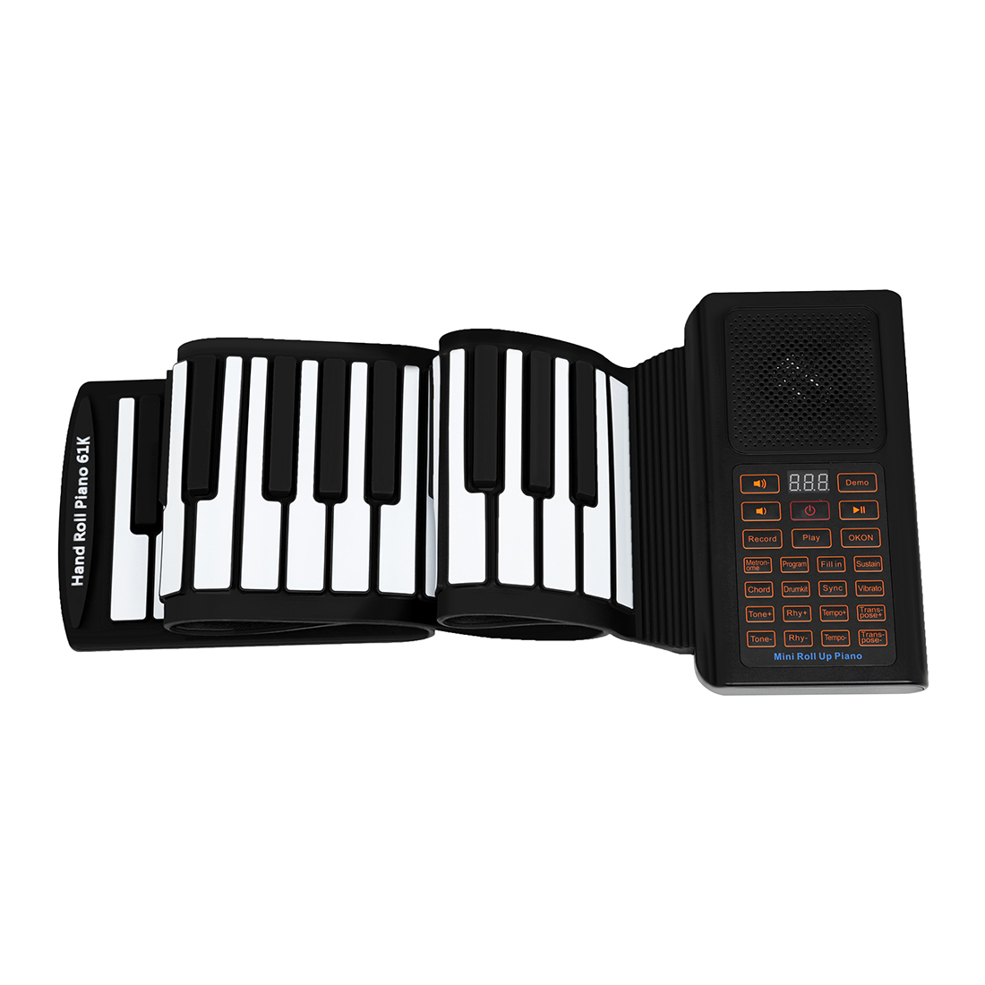 Hot Sale Foldable Silicone Por - огляд і ціна Keyboard Piano 61 Key