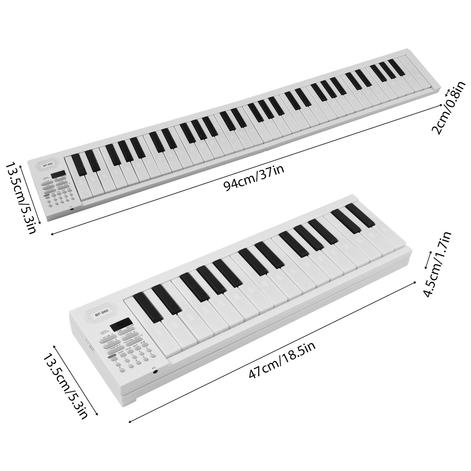 61-Key Foldable Electronic Pia - огляд і ціна Keyboard Piano 61 Key