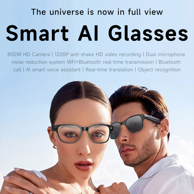 AI Smart Glasses 8 Million Cam - огляд і ціна Audio Music Voice