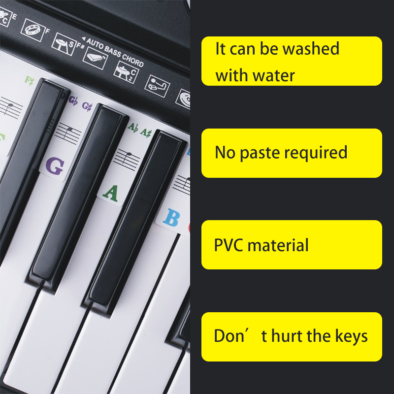 Piano Notes Guide for Beginner - огляд і ціна Keyboard Piano 61 Key