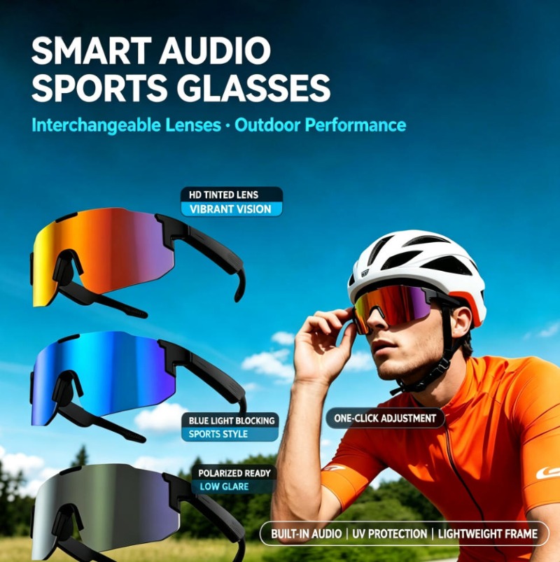 Smart Audio Sports Sunglasses  - огляд і ціна Audio Music Voice