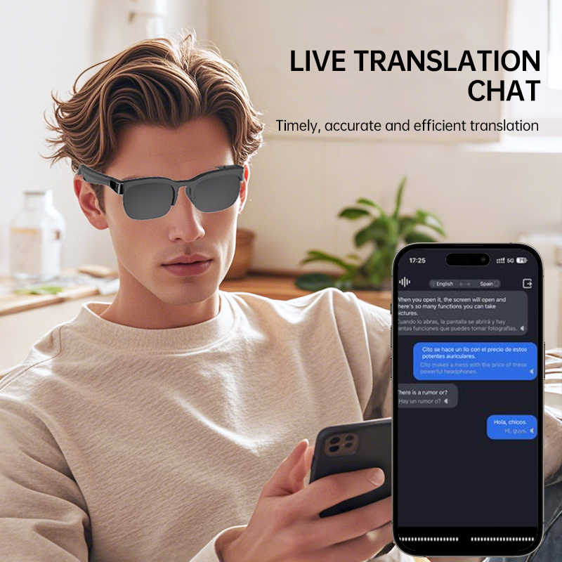 2 Colors Smart Audio Glasses B - огляд і ціна Audio Music Voice
